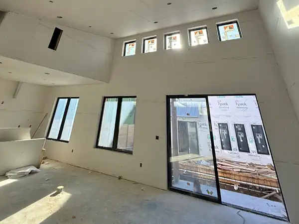 Commercial drywall install